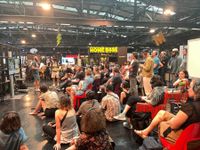 Zuschauer:innen beim Cleaner Web Talk auf der re:publica 2023